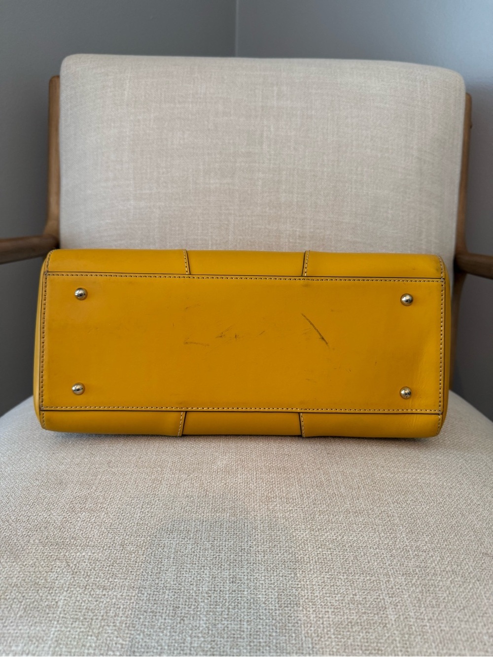 Dooney & Bourke Mila Bag in Mustard - Picture 12 of 13